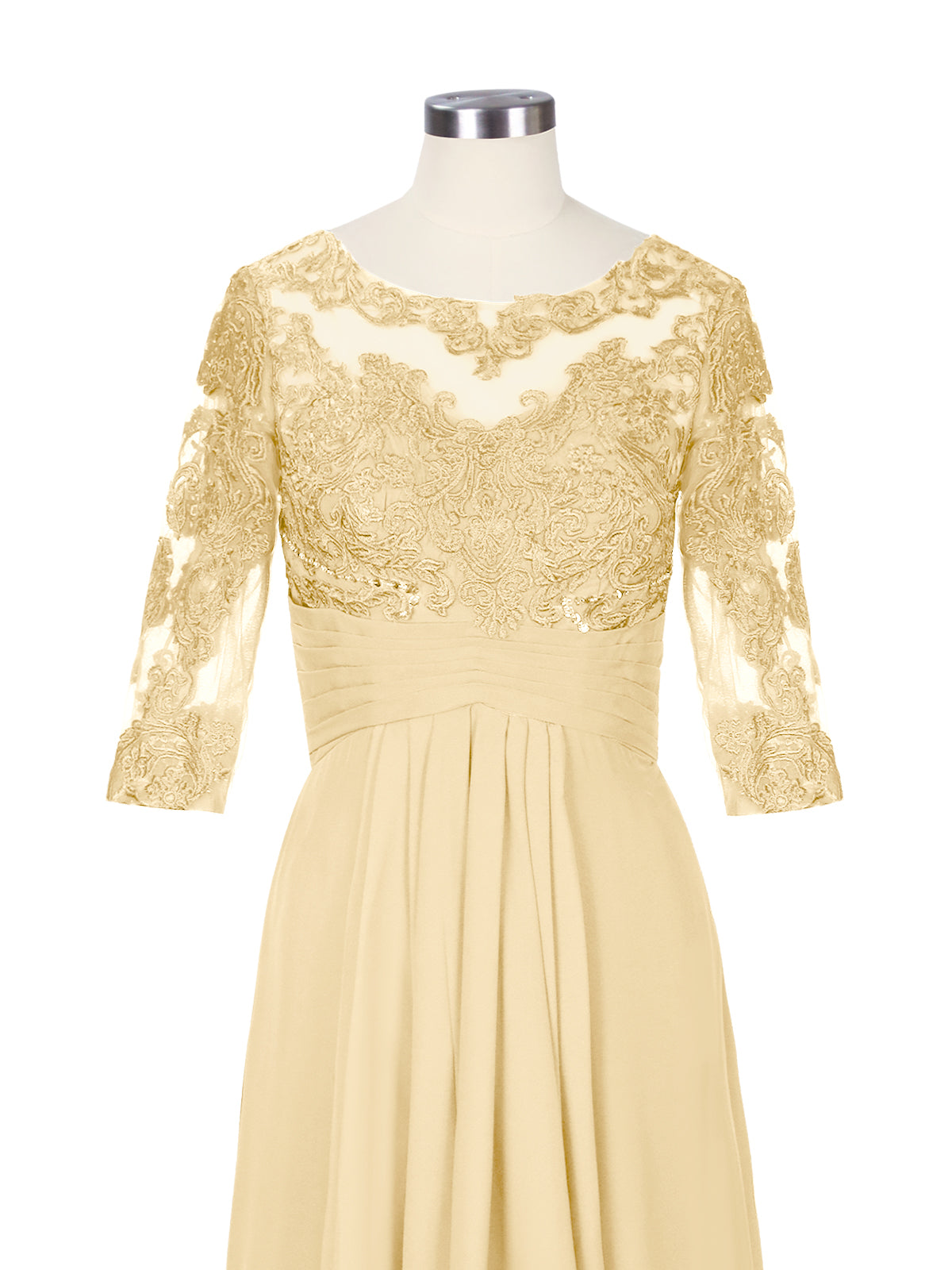 Three Quarter Sleeve Mother Dress 