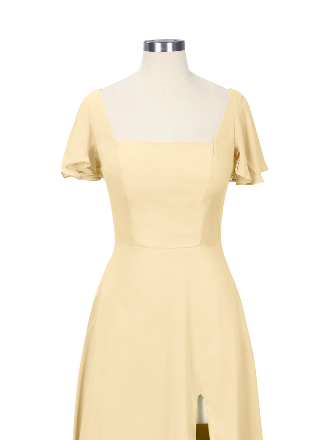 Flutter Sleeves Bridesmaid Dress 