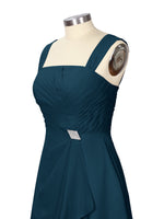 Ruched Chiffon Two-Piece Dress Set 