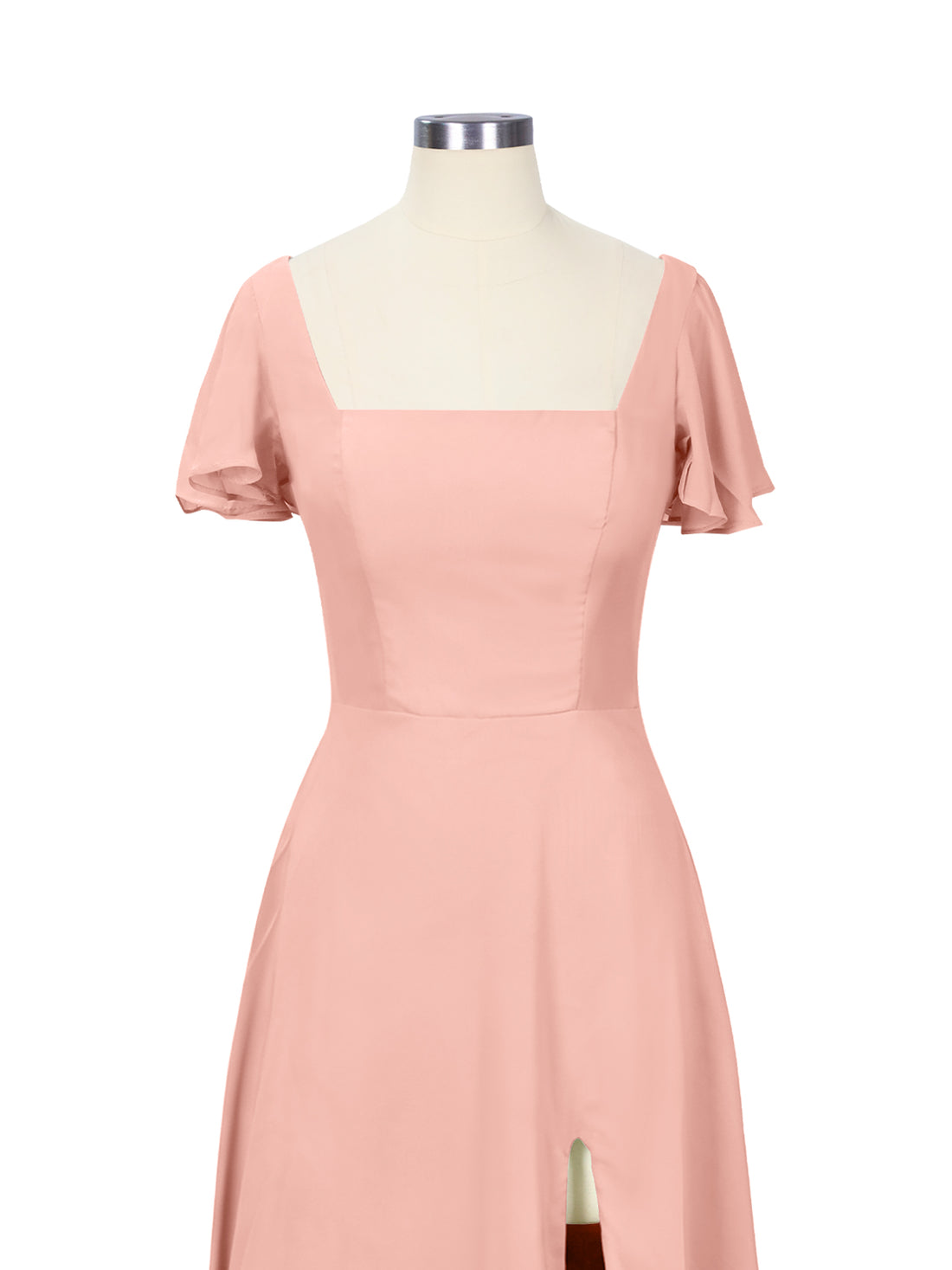 Flutter Sleeves Bridesmaid Dress 