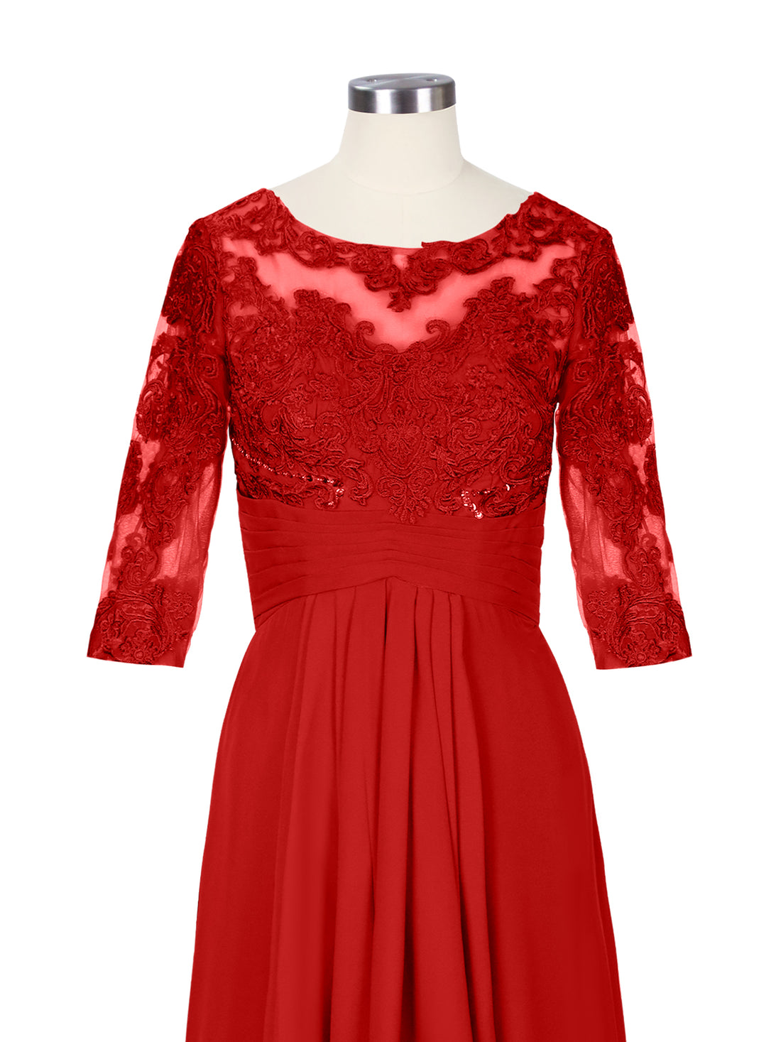Three Quarter Sleeve Mother Dress 