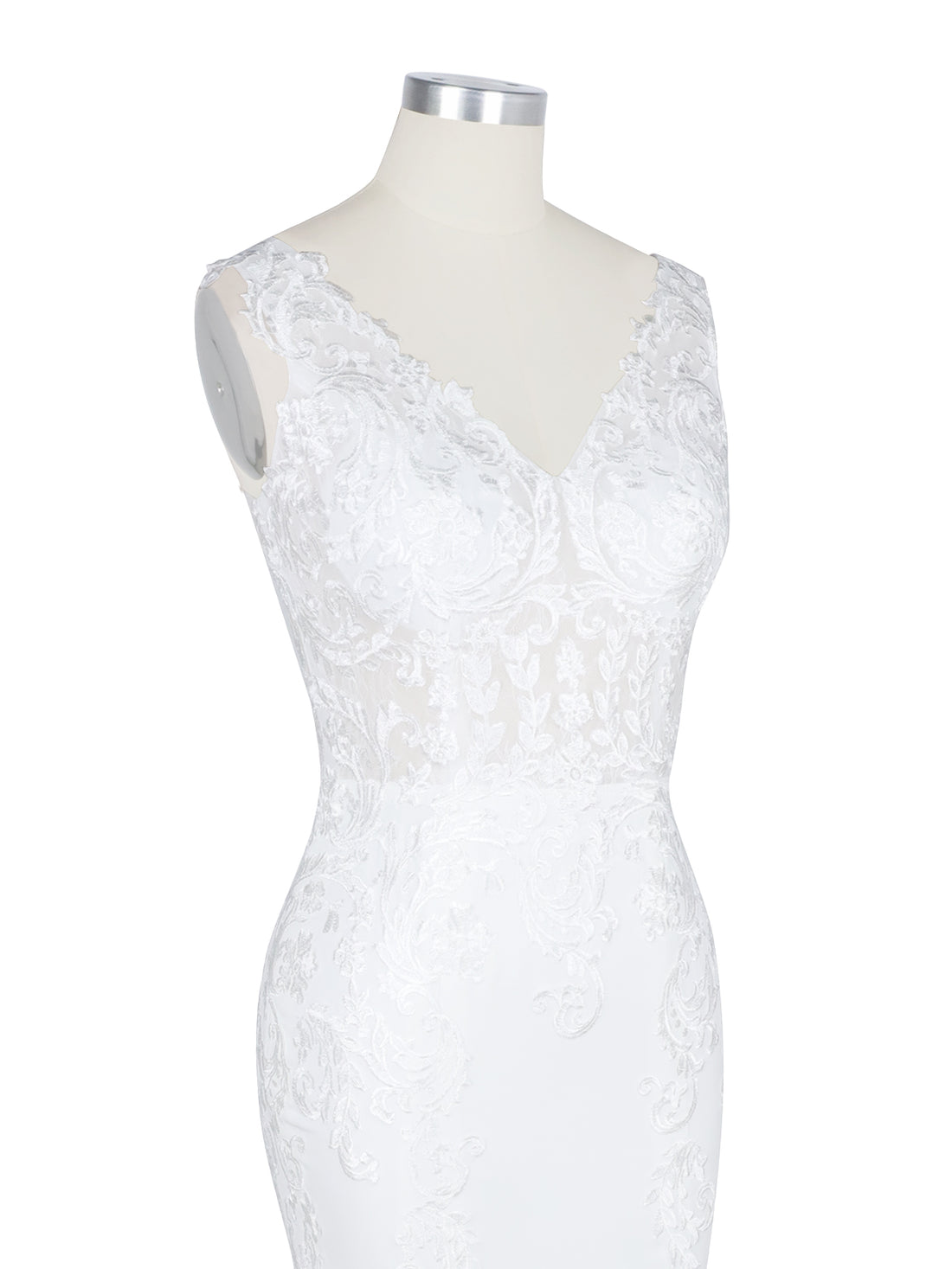 Mermaid Lace Wedding Dress 