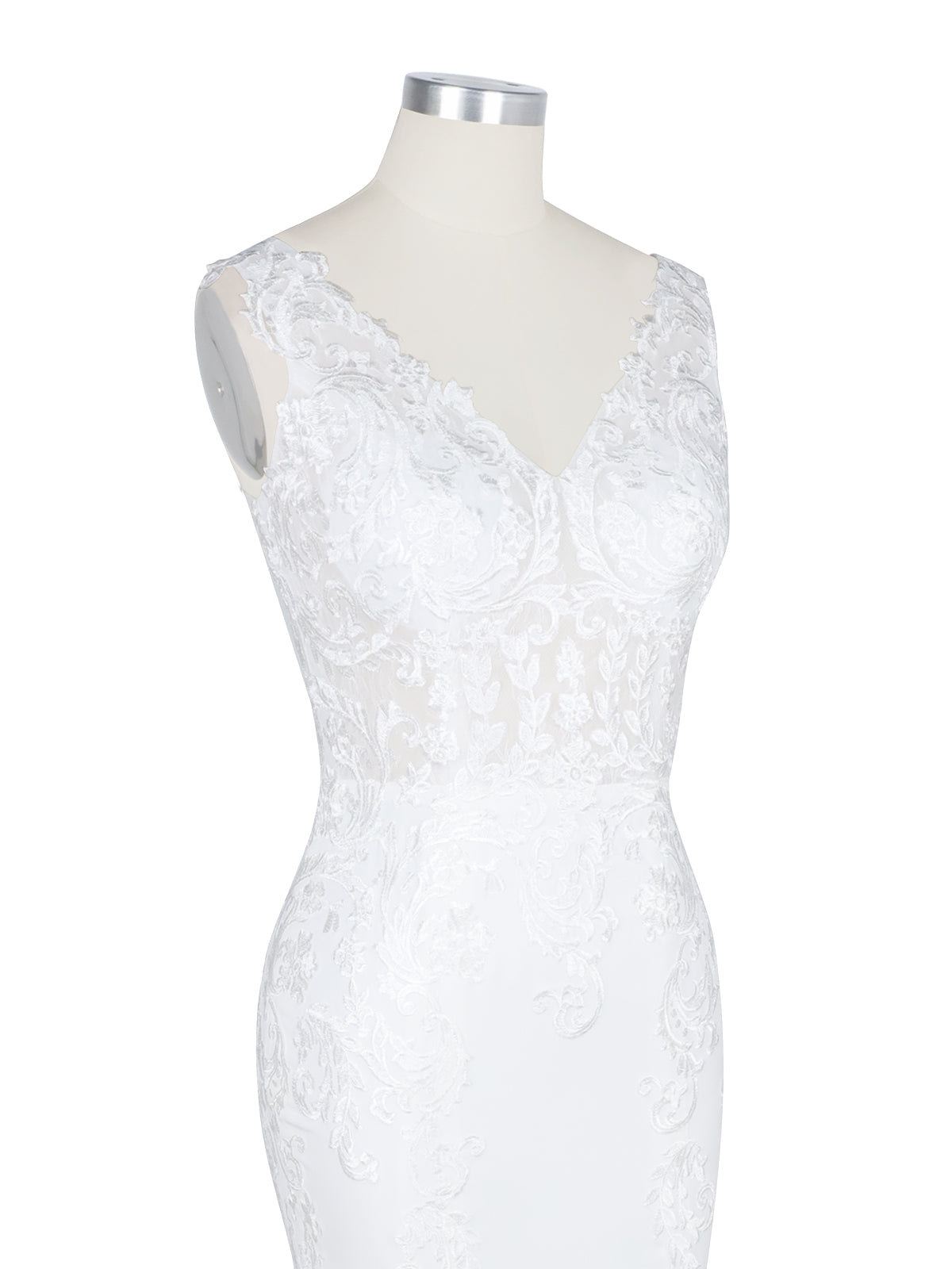 Mermaid Lace Wedding Dress 