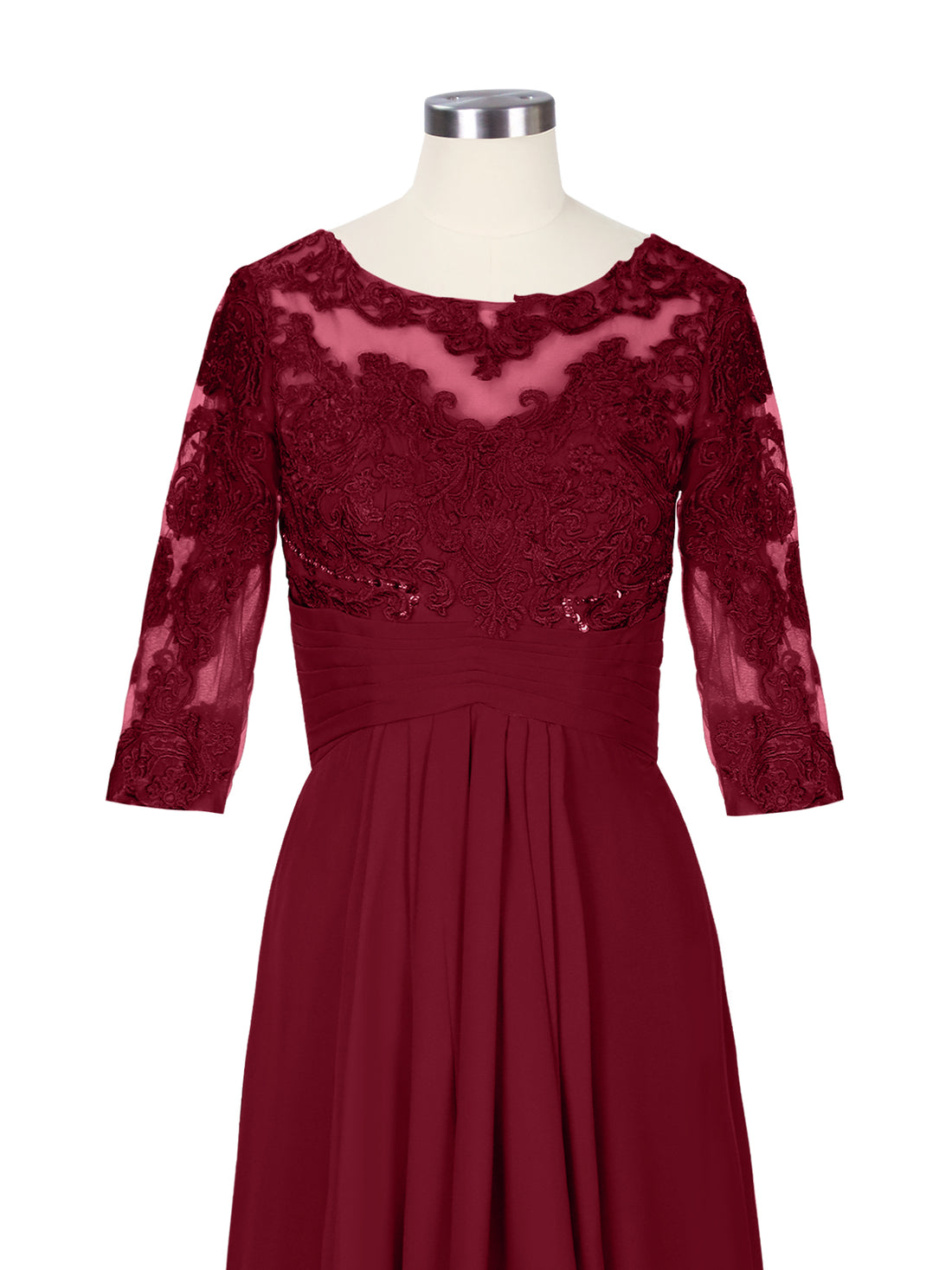 Three Quarter Sleeve Mother Dress 