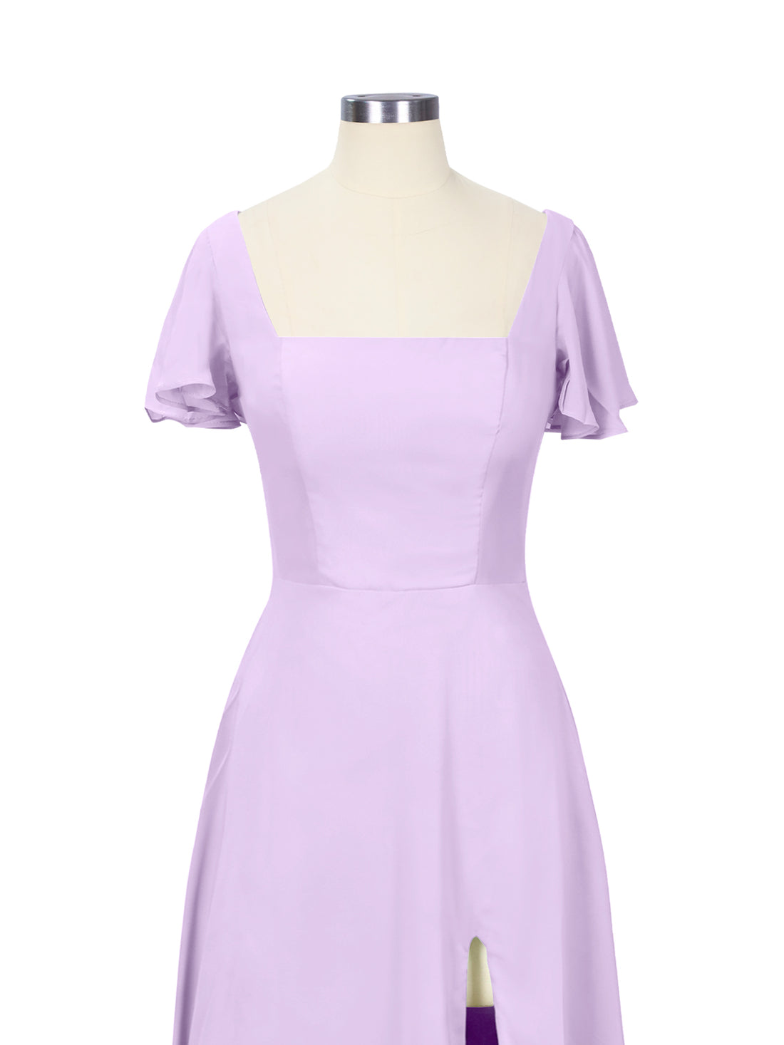 Flutter Sleeves Bridesmaid Dress 