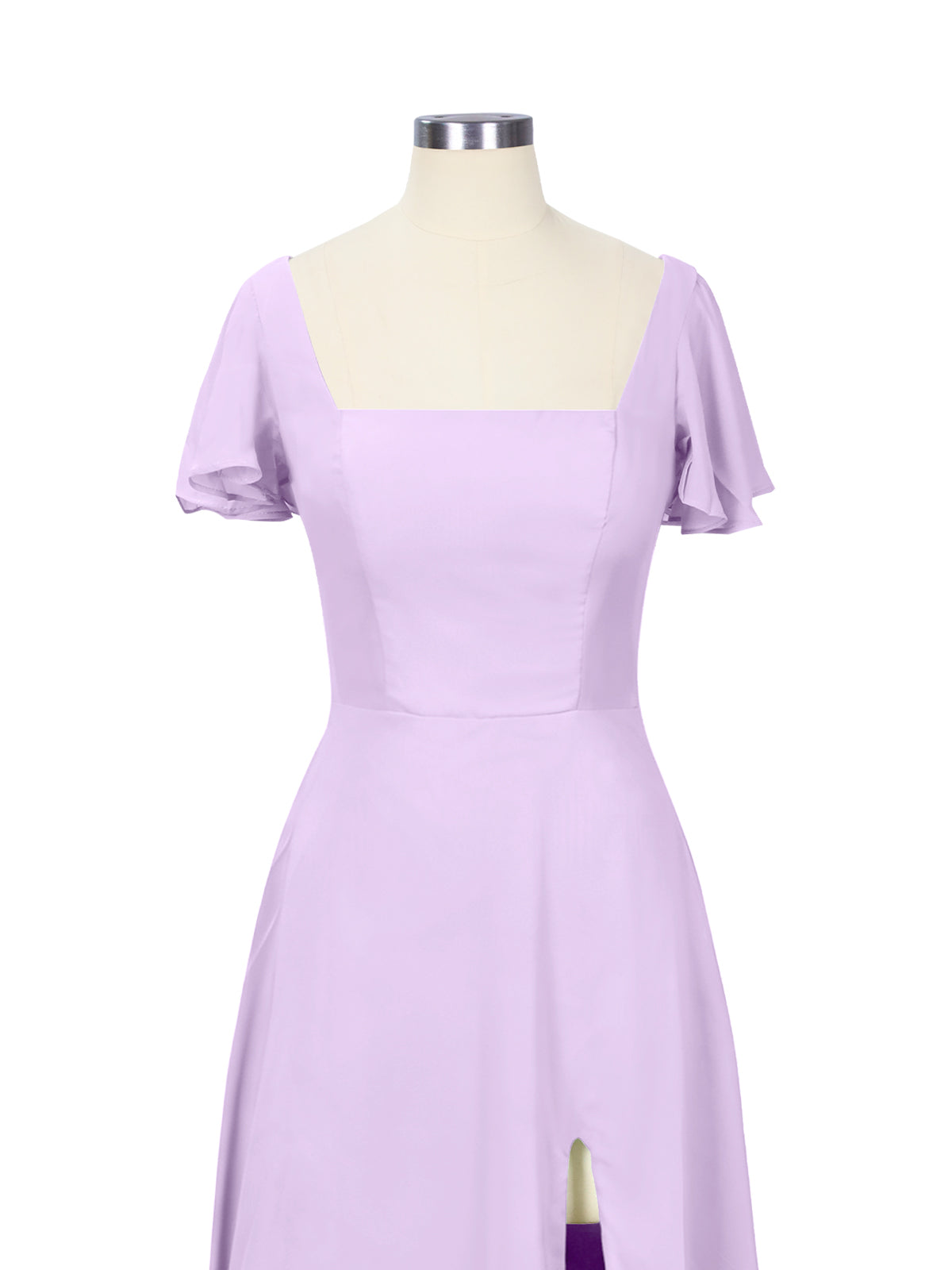 Flutter Sleeves Bridesmaid Dress 