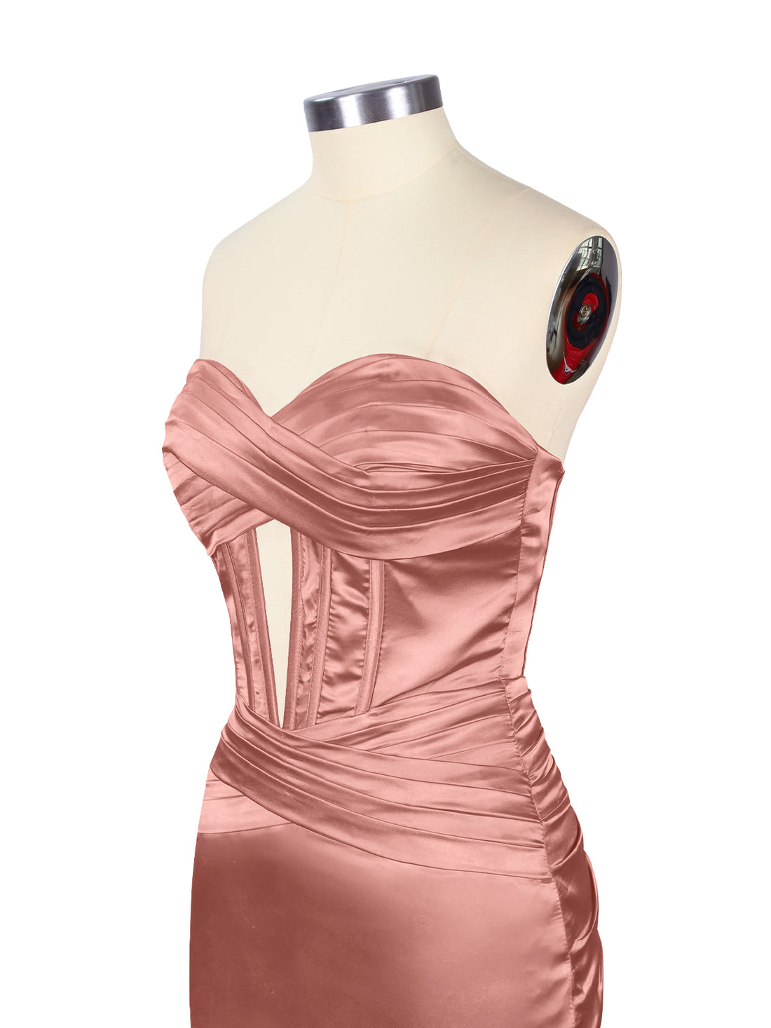 Sweetheart Corset Cutout Mini Dress 