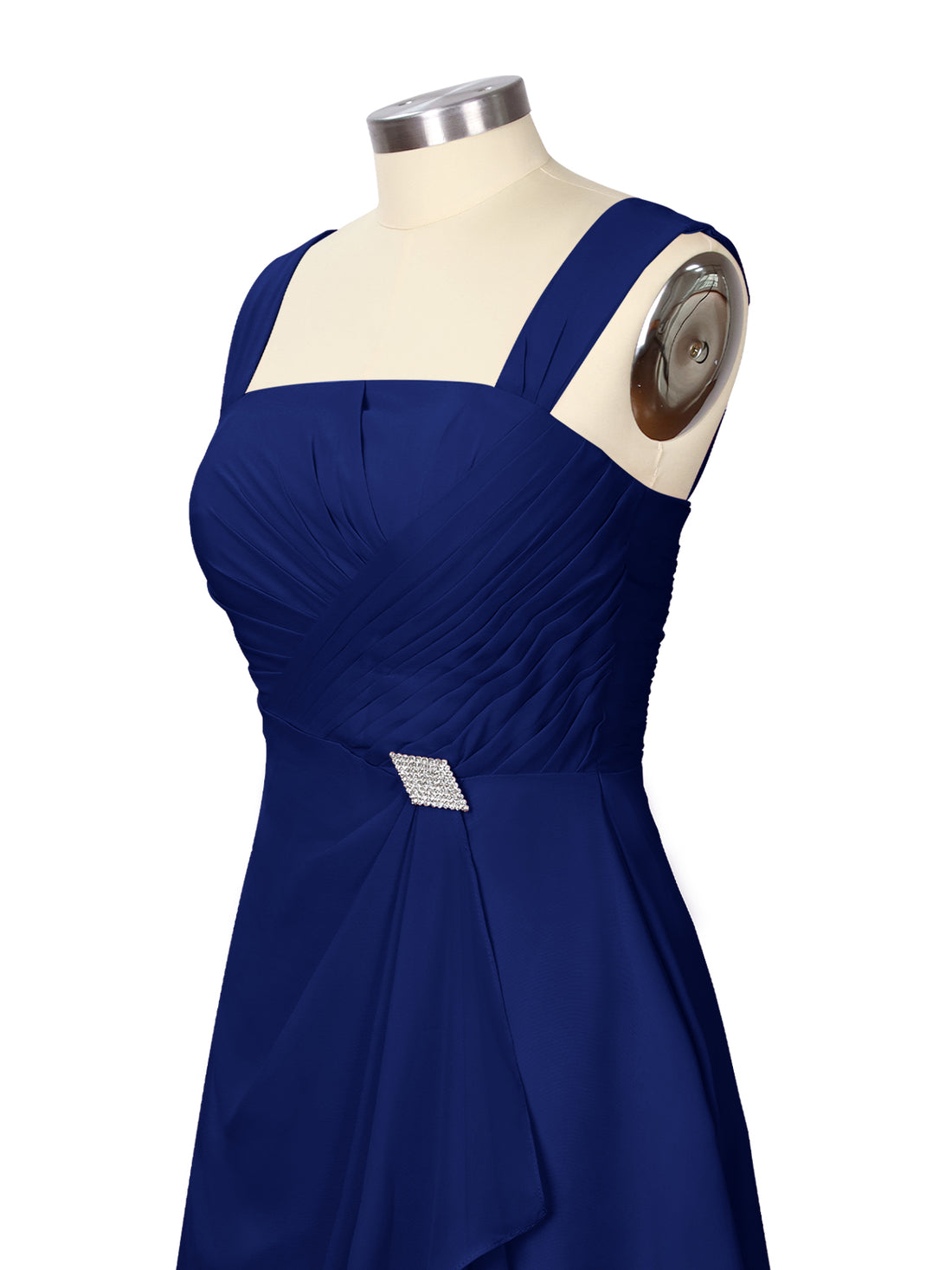 Ruched Chiffon Two-Piece Dress Set 