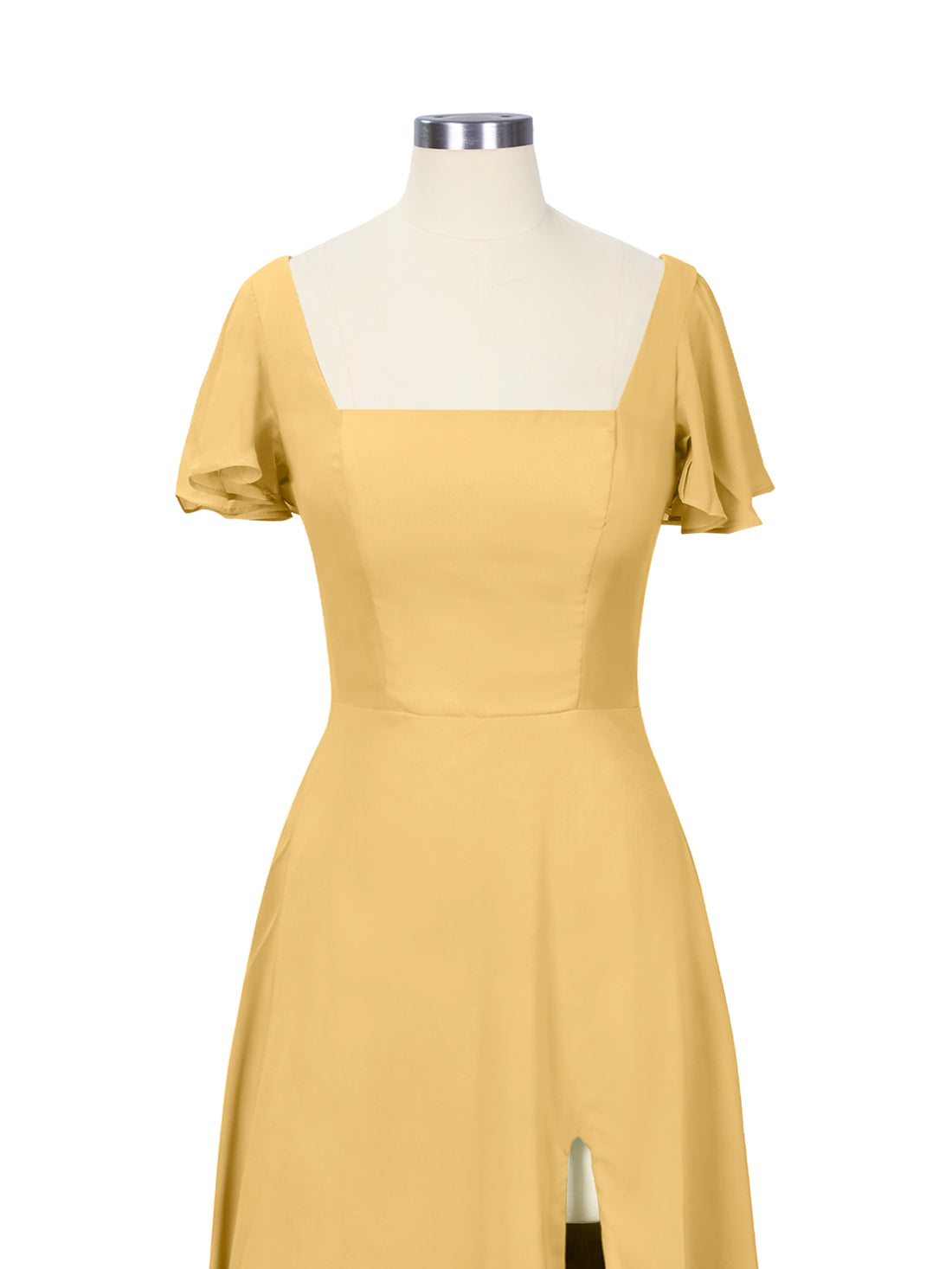 Flutter Sleeves Bridesmaid Dress 
