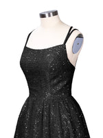 Sparkly Sequined A-line Mini Dress 