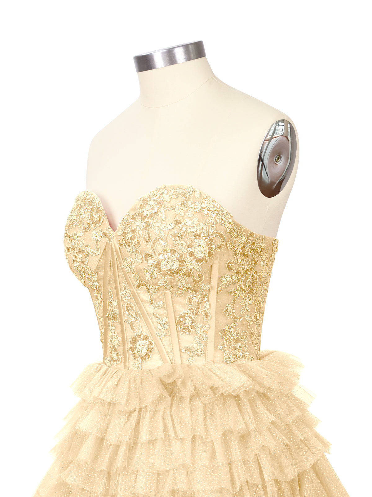 Sparkle Sweetheart Mini Gown Dress 