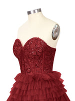 Sparkle Sweetheart Mini Gown Dress 