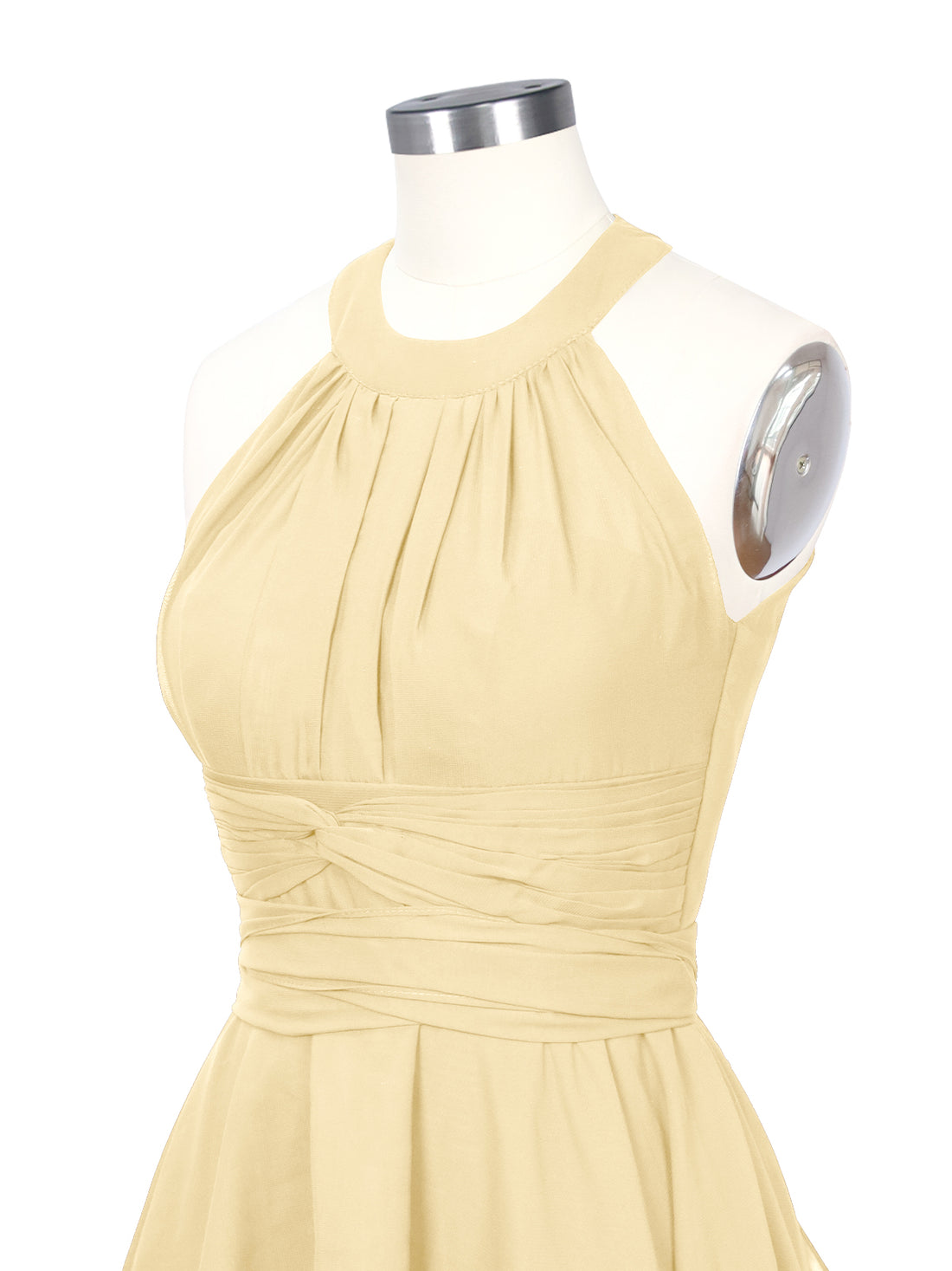 Halter Bridesmaid Dress 