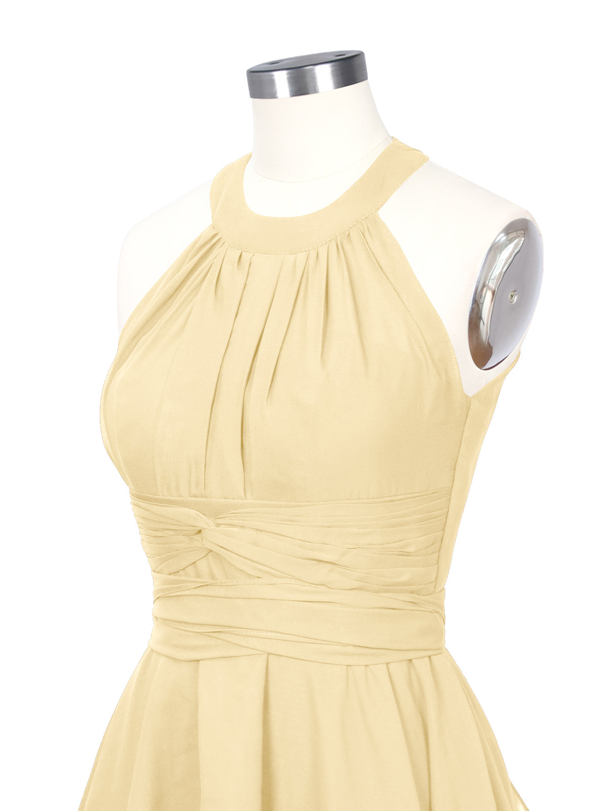 Halter Bridesmaid Dress 