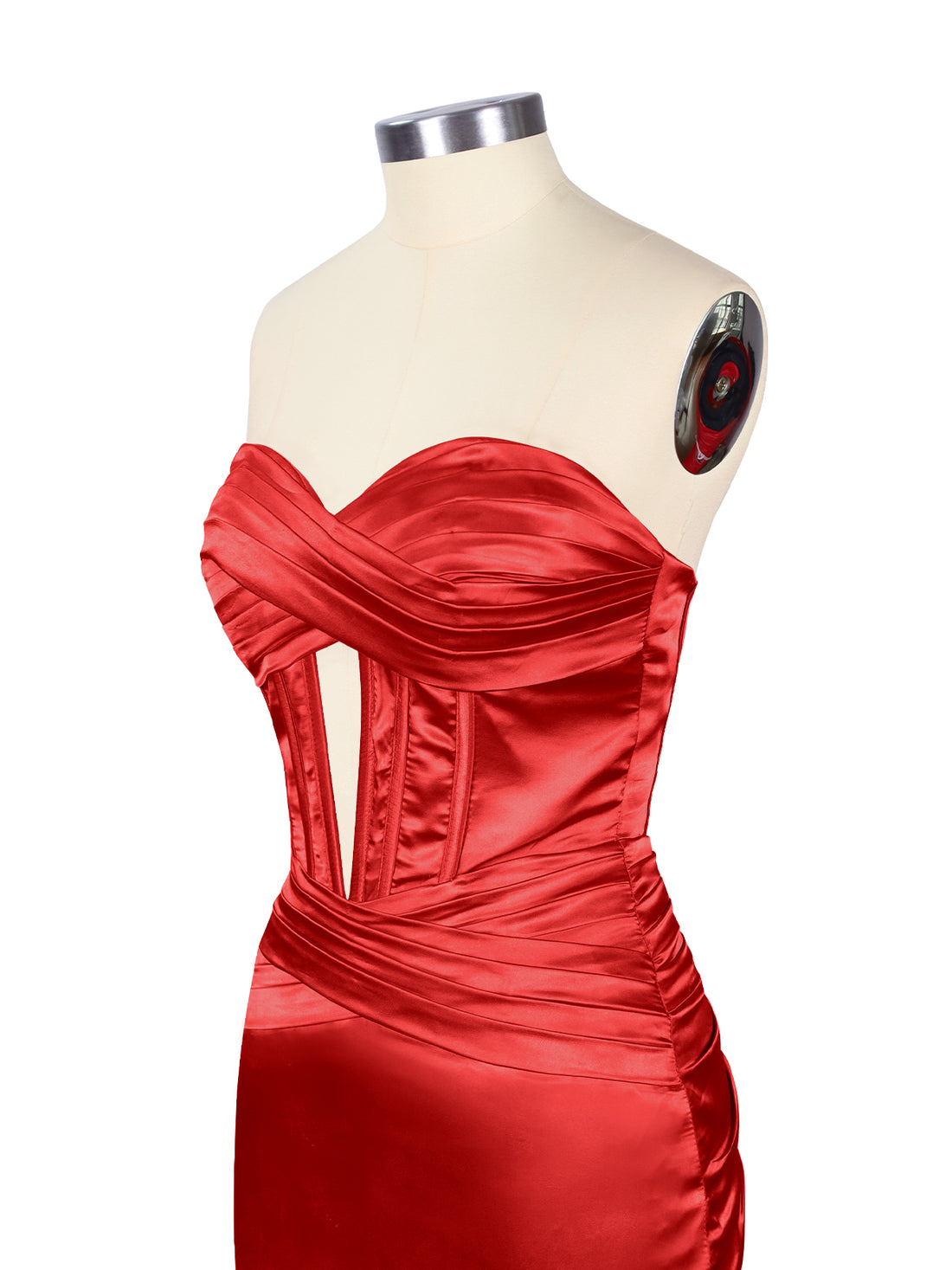 Sweetheart Corset Cutout Mini Dress 