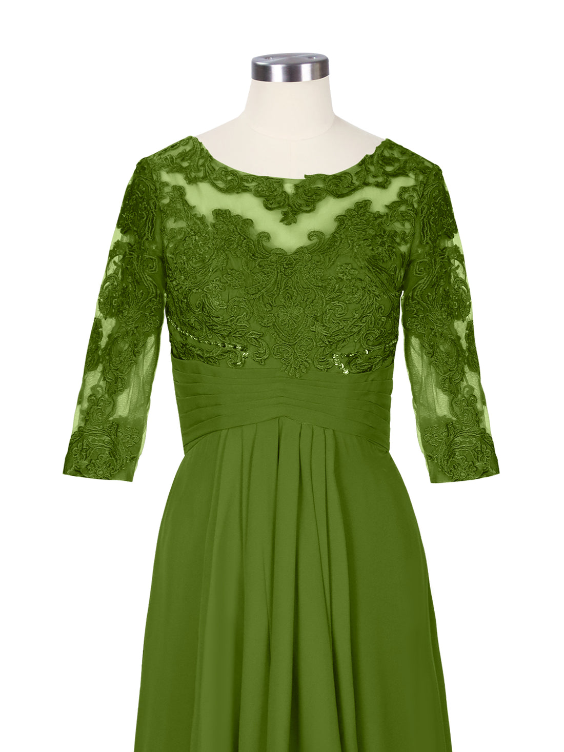 Three Quarter Sleeve Mother Dress 