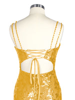 Double Spaghetti Bodycon Mini Dress 