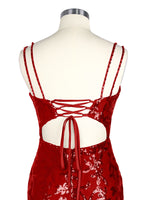 Double Spaghetti Bodycon Mini Dress 