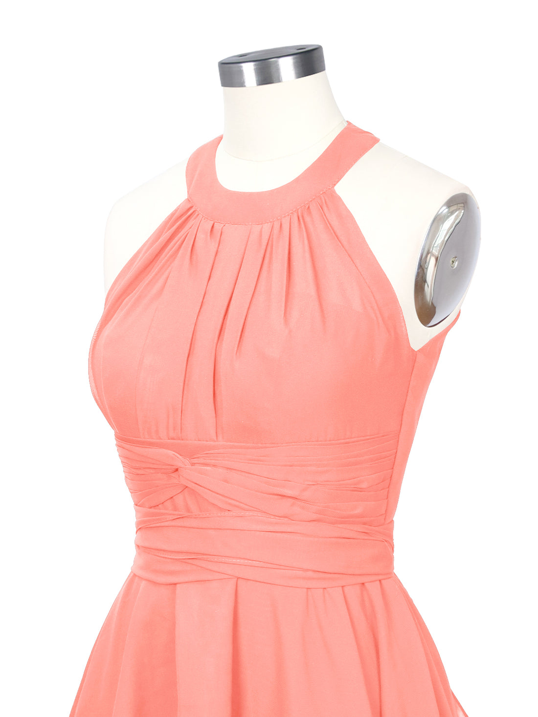 Halter Bridesmaid Dress 