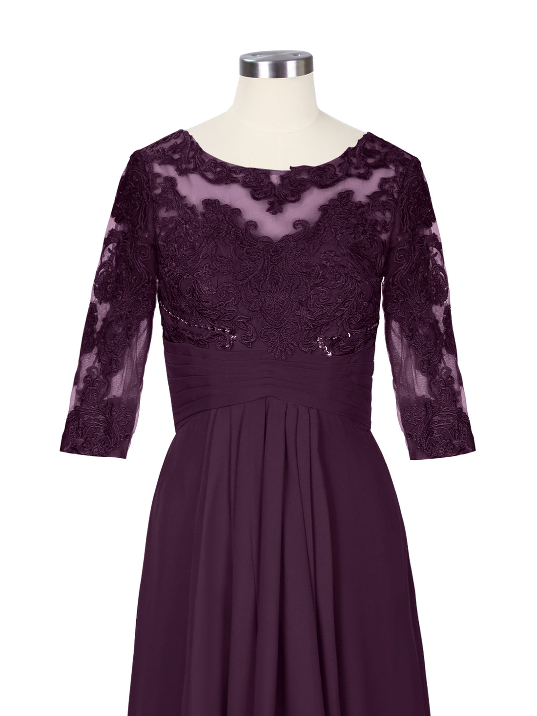 Three Quarter Sleeve Mother Dress 