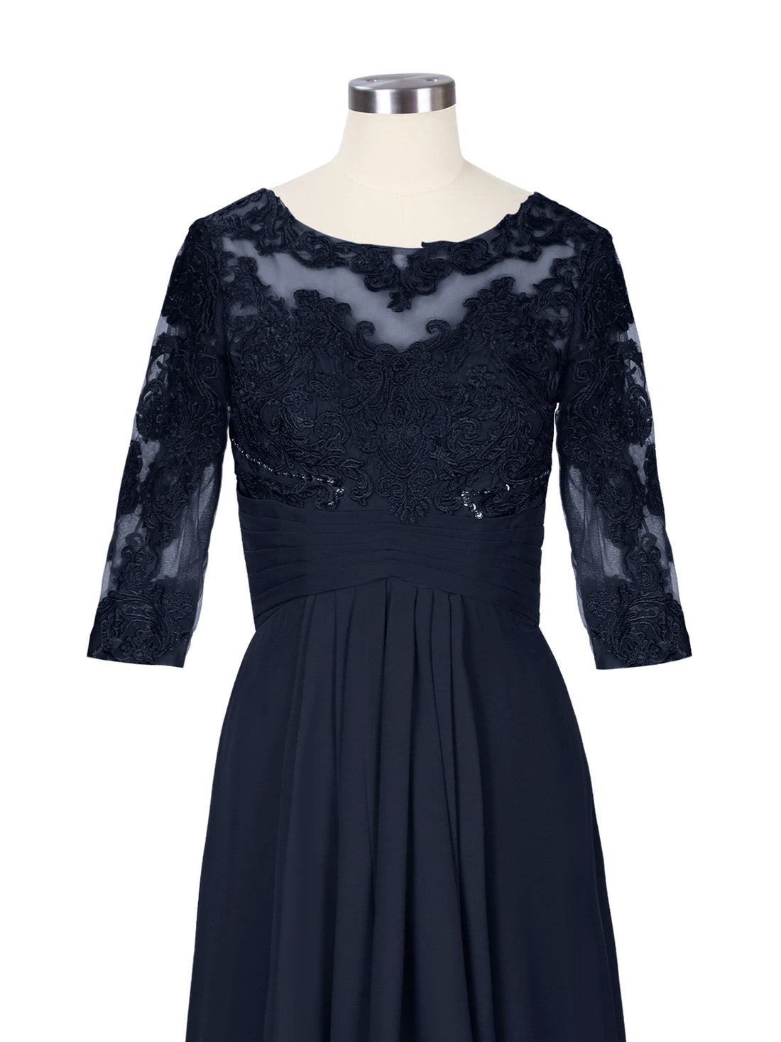 Three Quarter Sleeve Mother Dress 