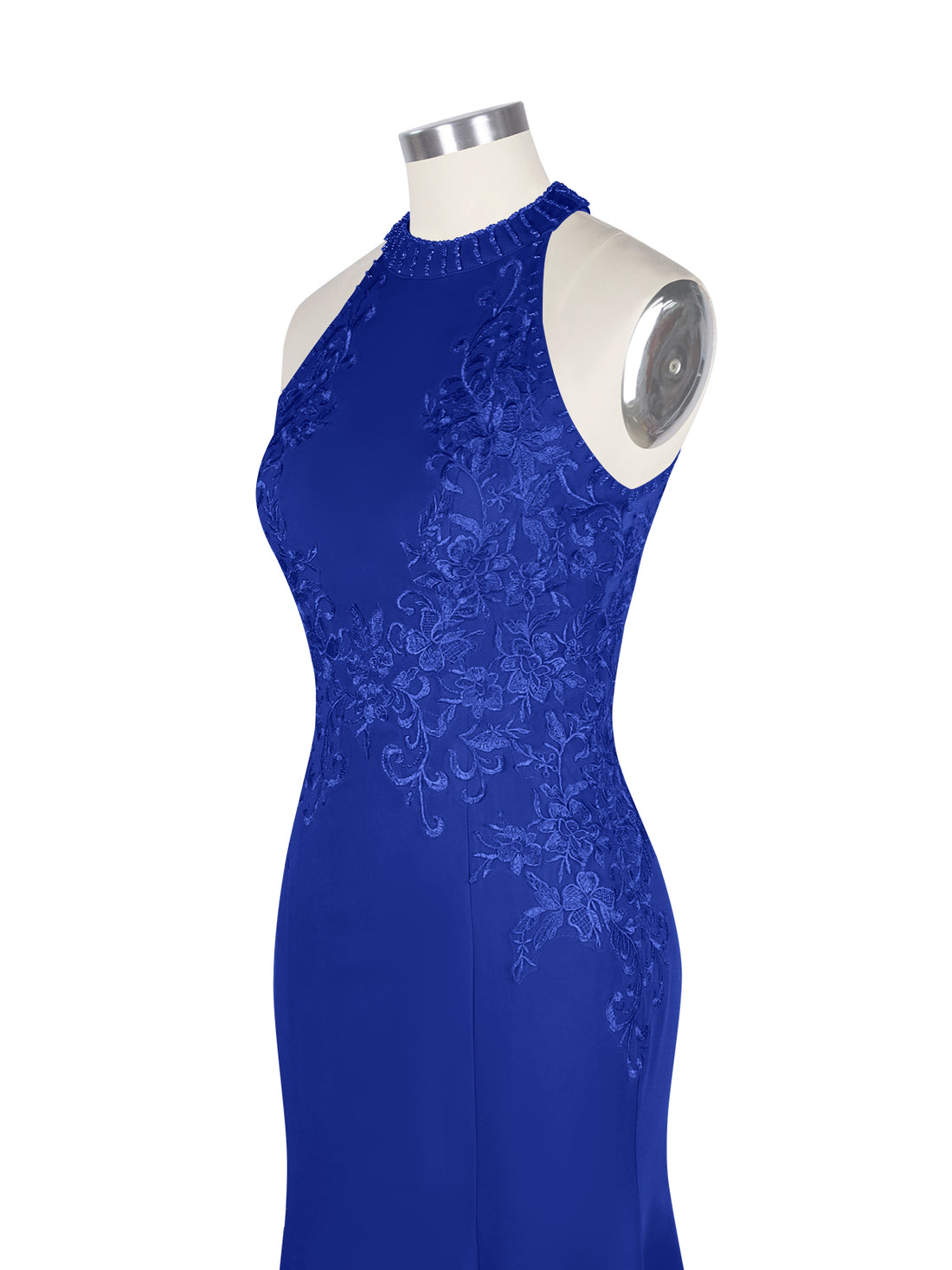 Halter Neckline Trumpet Dress 