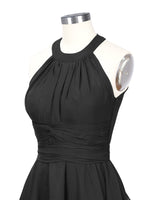 Halter Bridesmaid Dress 