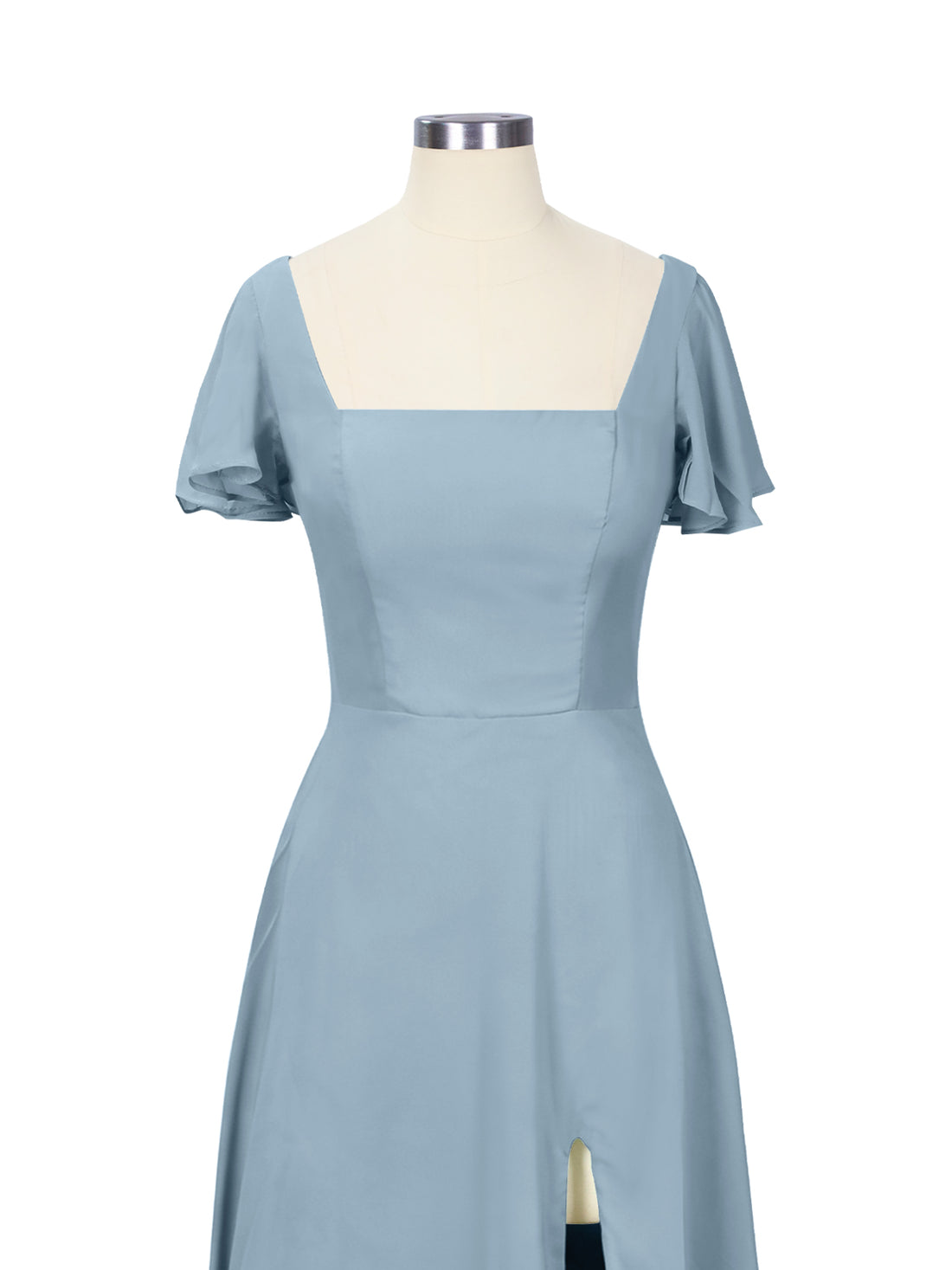 Flutter Sleeves Bridesmaid Dress 