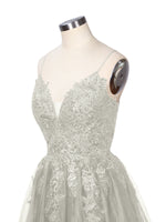 Applique Soft Tulle Mini Dress 