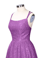Sparkly Sequined A-line Mini Dress 