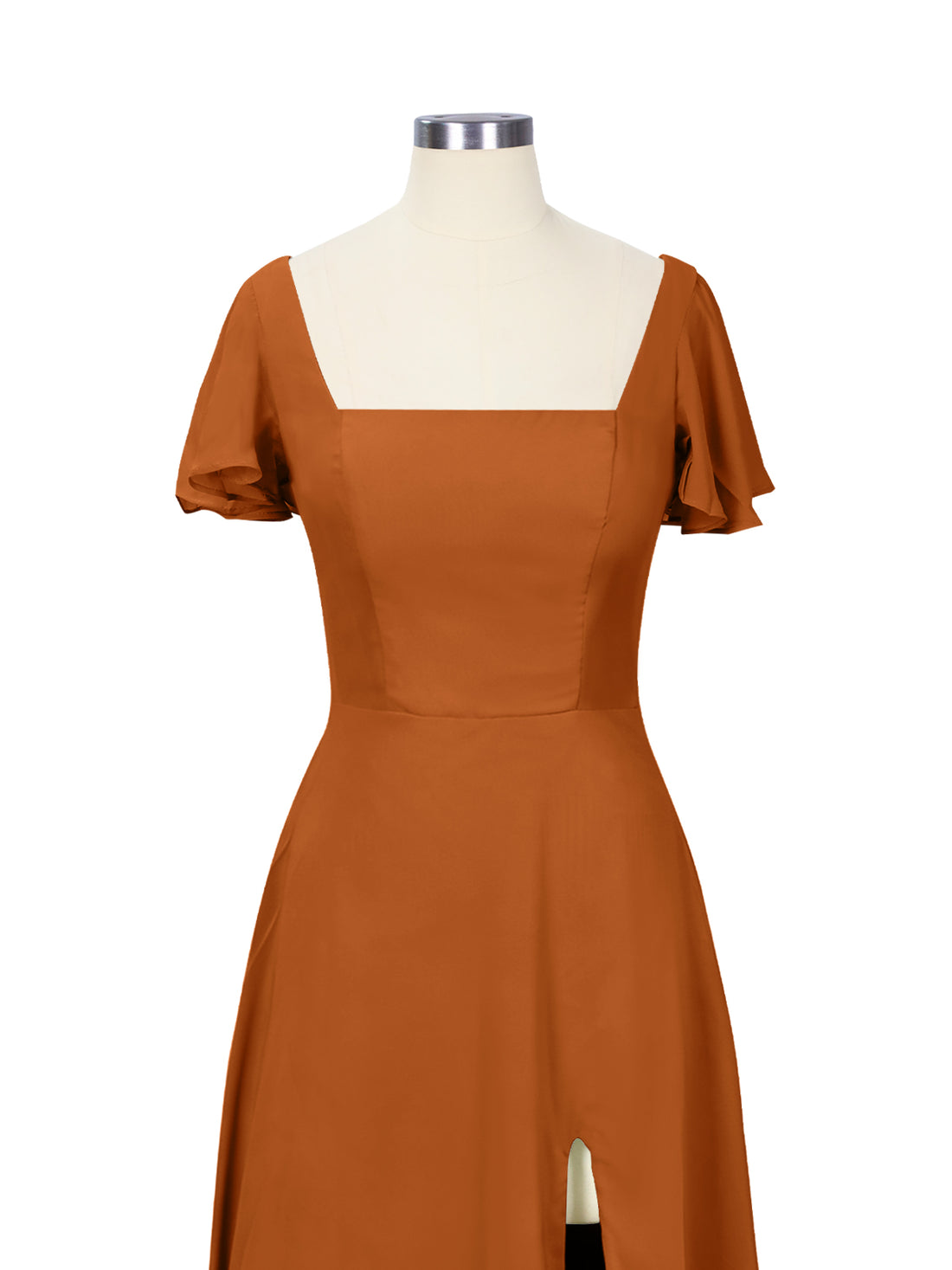 Flutter Sleeves Bridesmaid Dress 