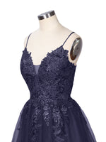 Applique Soft Tulle Mini Dress 