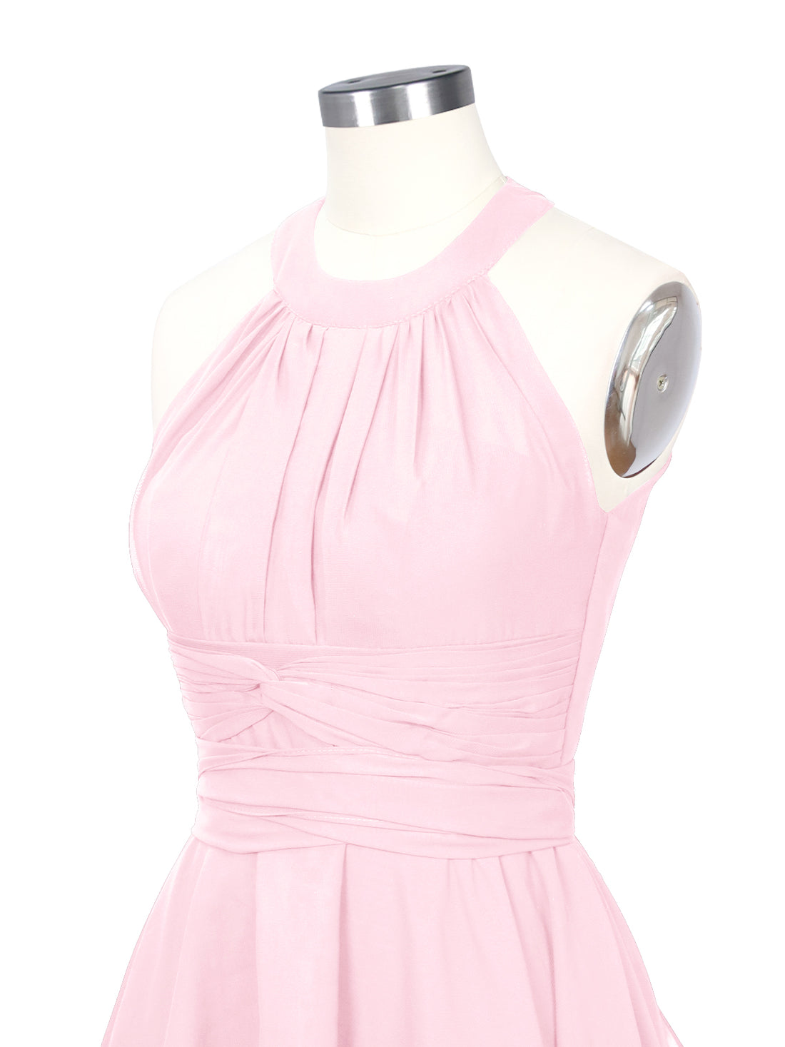 Halter Bridesmaid Dress 