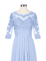 Three Quarter Sleeve Mother Dress 