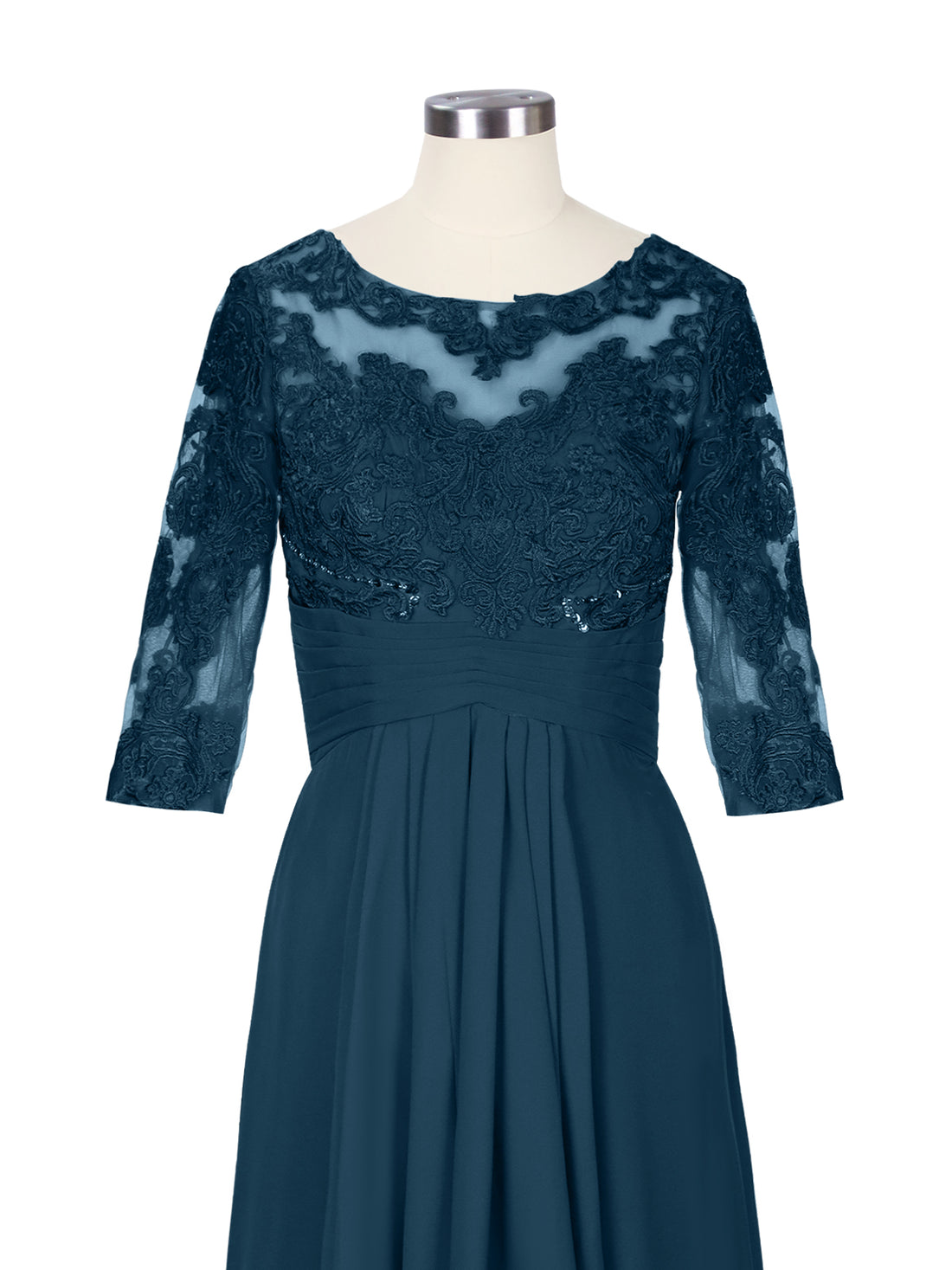 Three Quarter Sleeve Mother Dress 