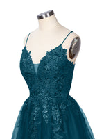 Applique Soft Tulle Mini Dress 