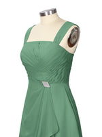 Ruched Chiffon Two-Piece Dress Set 