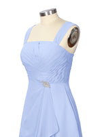 Ruched Chiffon Two-Piece Dress Set 