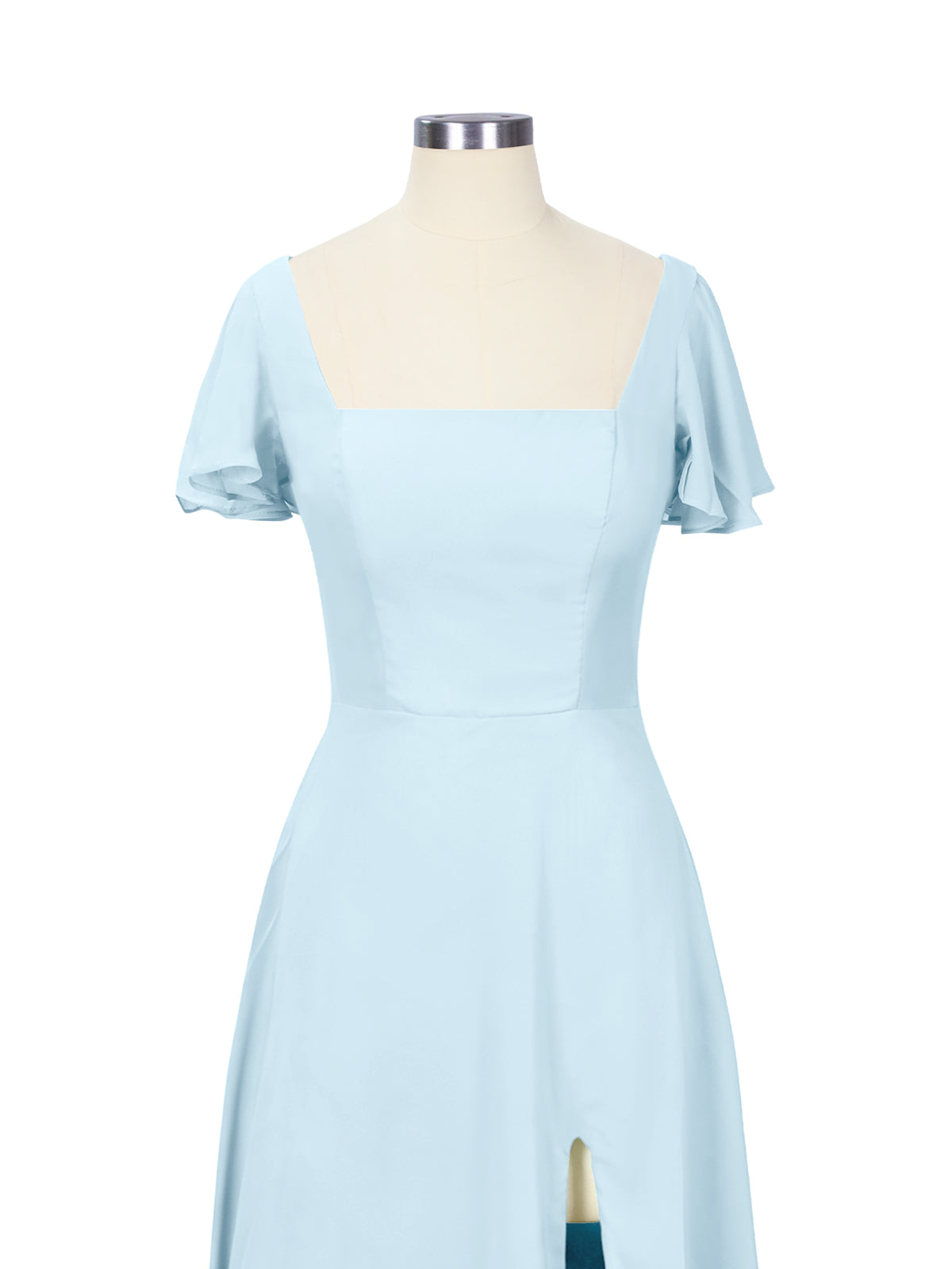 Flutter Sleeves Bridesmaid Dress 