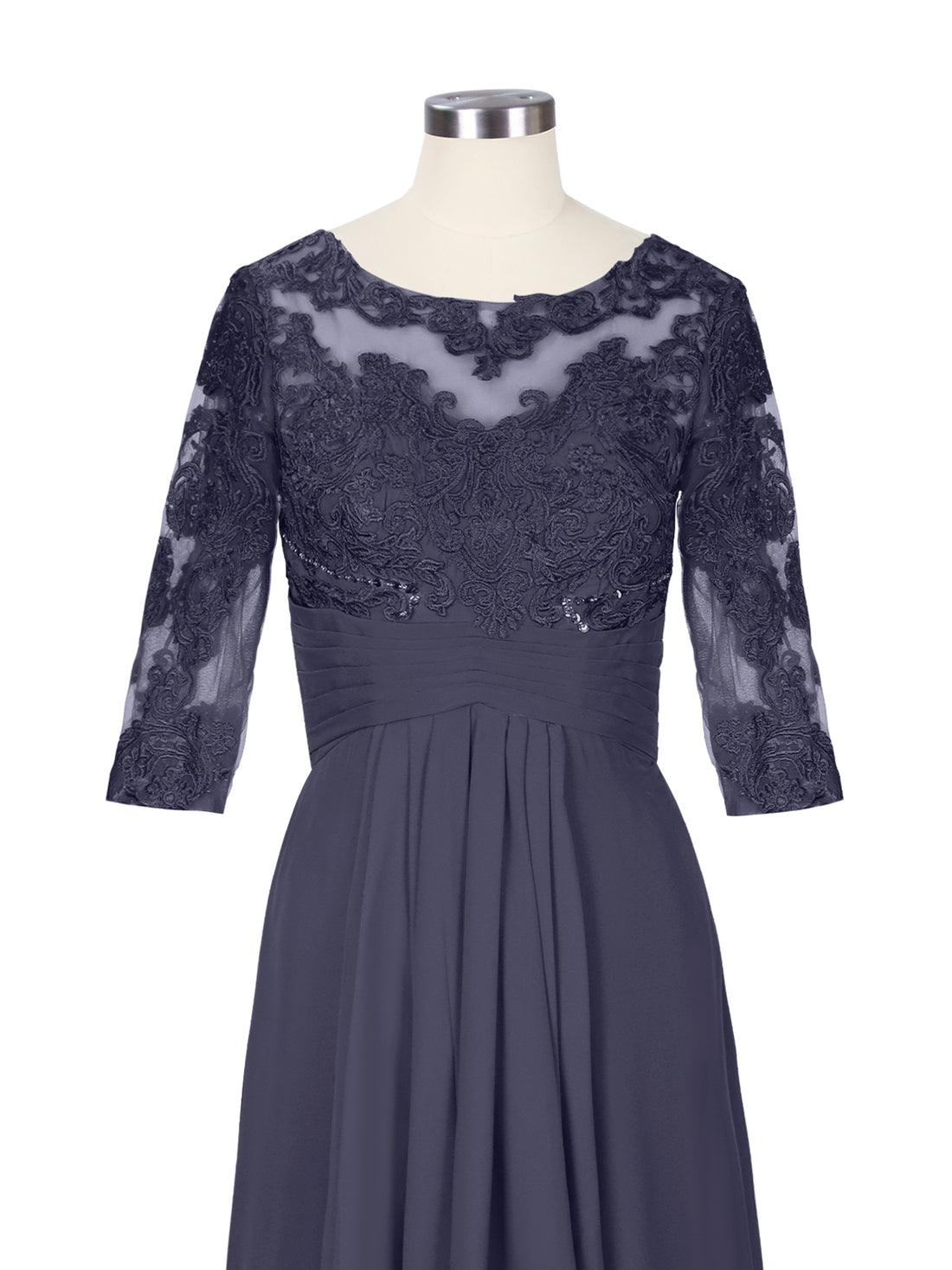 Three Quarter Sleeve Mother Dress 