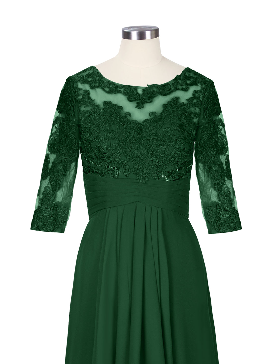 Three Quarter Sleeve Mother Dress 