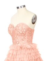Sparkle Sweetheart Mini Gown Dress 