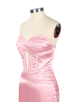 Sweetheart Corset Cutout Mini Dress 