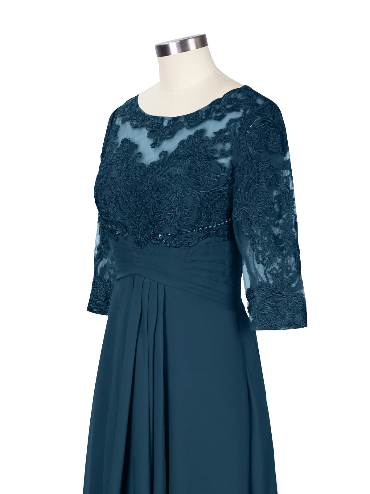 Three Quarter Sleeve Mother Dress 