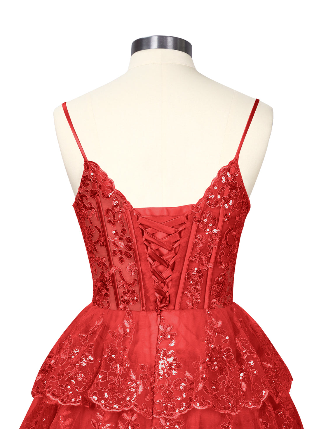 Sequin Appliques Mini Dress 