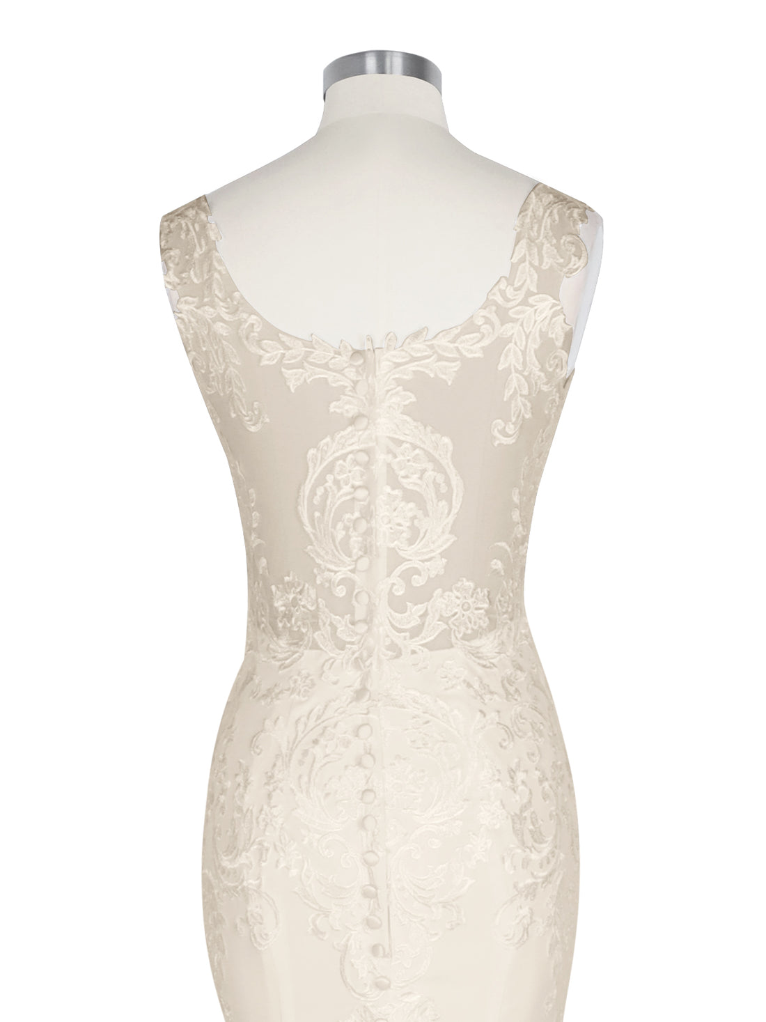 Mermaid Lace Wedding Dress 