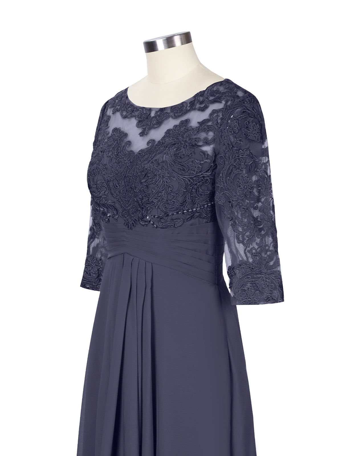 Three Quarter Sleeve Mother Dress 