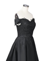 Applique Bodice Prom Dress 