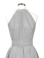 Halter Bridesmaid Dress 