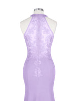 Halter Neckline Trumpet Dress 